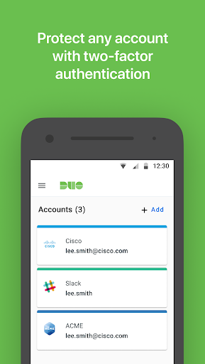 Duo Mobile screenshot