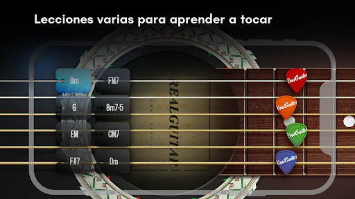 Captura de pantalla de Real Guitar: tocar la guitarra