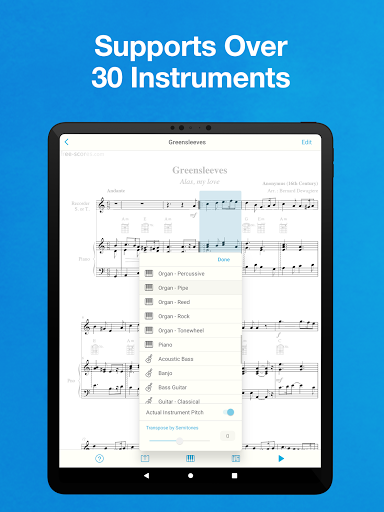 Sheet Music Scanner & Reader screenshot