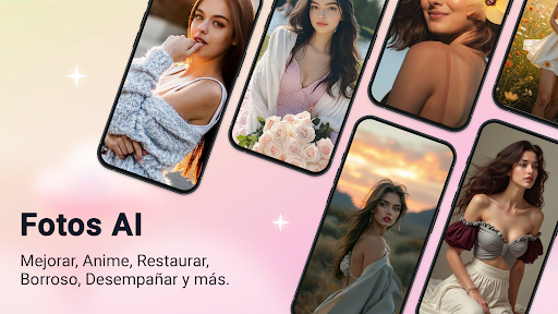 Captura de pantalla de Mejorador & generador fotos IA