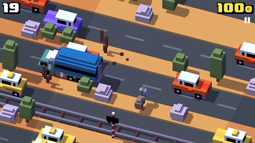 Captura de pantalla de Crossy Road