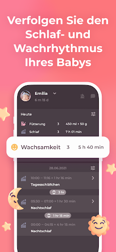 Stillen Tracker & Babytagebuch Screenshot