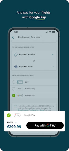 Captura de pantalla de Aer Lingus App