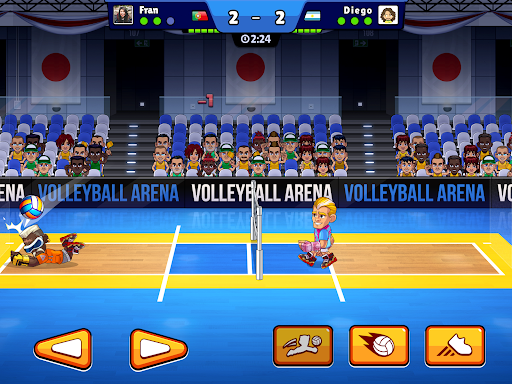 Captura de pantalla de Volleyball Arena