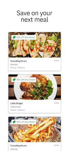 Captura de pantalla de ChowNow: Local Food Ordering