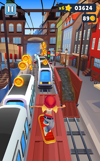 Captura de pantalla de Subway Surfers