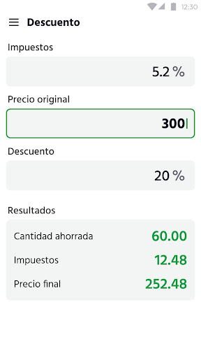 Captura de pantalla de Calculadora Sencilla
