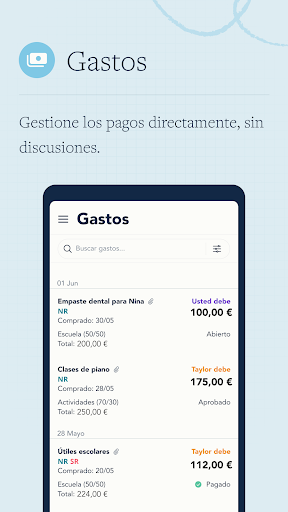 Captura de pantalla de OurFamilyWizard Co-Parent App
