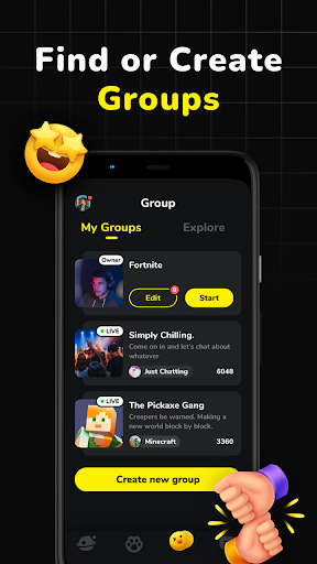 CastChat, Match & Sprachchat Screenshot