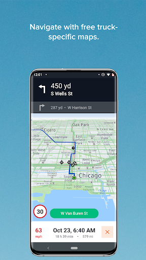 Captura de pantalla de FourKites CarrierLink App