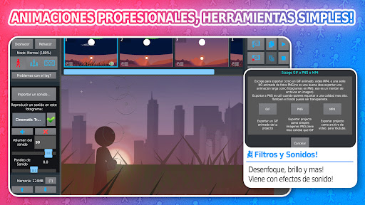 Captura de pantalla de Stick Nodes Pro - Animador