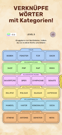 Connect Word - Assoziationen Screenshot
