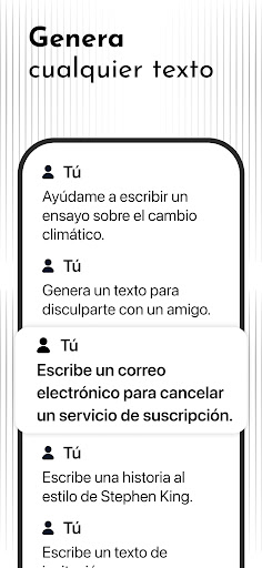 Captura de pantalla de Chat Bot AI - IA en Español