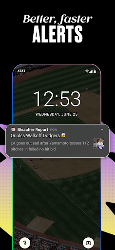 Captura de pantalla de Bleacher Report: Sports News