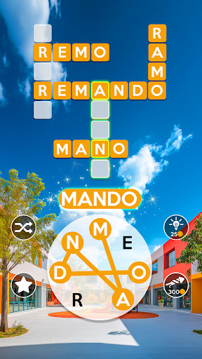 Captura de pantalla de Wordscapes