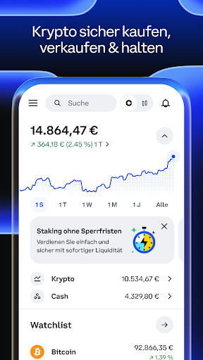 Coinbase: Bitcoin & Ether Screenshot