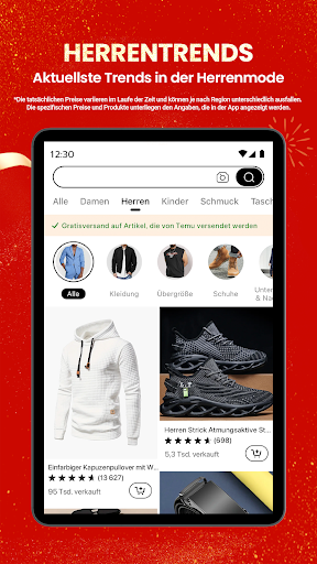 Temu: Shoppe wie Milliardäre Screenshot