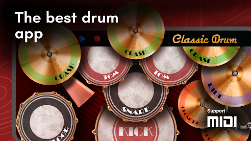 Captura de pantalla de Classic Drum: batería