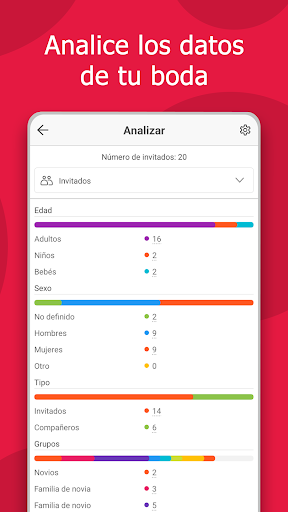 Captura de pantalla de Planificador de bodas - MyWed