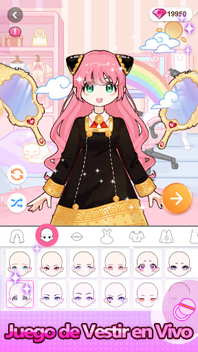 Captura de pantalla de Live Star Doll: Vestir Muñecas