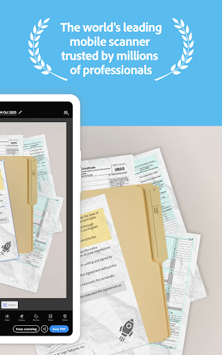Adobe Scan AI PDF Scanner, OCR screenshot