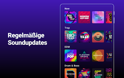 Groovepad - musik- & beatmaker Screenshot