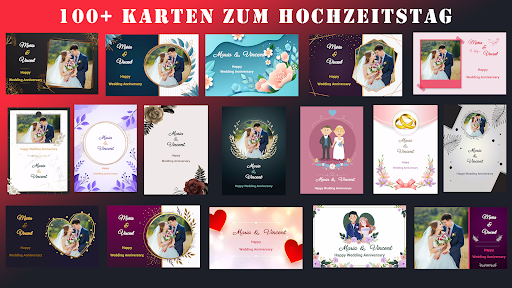 Hochzeitseinladung Screenshot