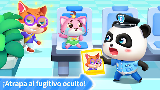 Captura de pantalla de Bebé Panda oficial de policía