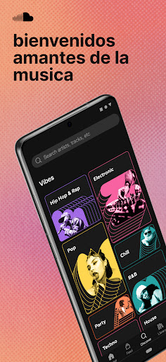 Captura de pantalla de SoundCloud: Tu Música Favorita
