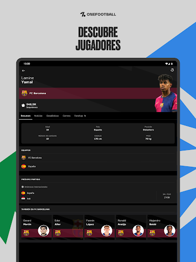 Captura de pantalla de OneFootball: Resultados Fútbol