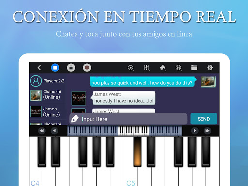 Captura de pantalla de Perfect Piano