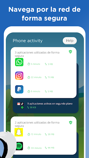 Captura de pantalla de Phone Guardian: Protección VPN