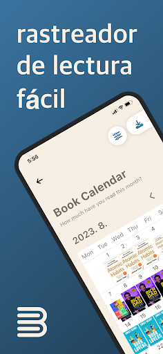 Captura de pantalla de Bookmory - book tracker