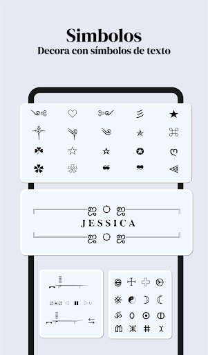 Captura de pantalla de Letras Bonitas - Fuentes Cool