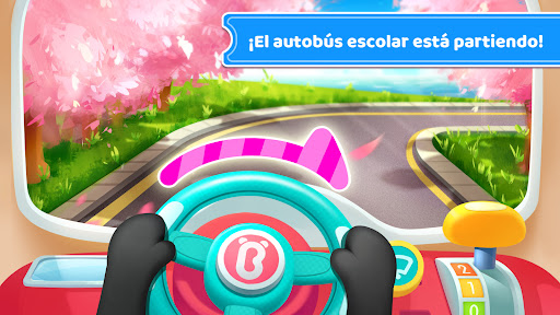 Captura de pantalla de Autobús Escolar del Bebé Panda