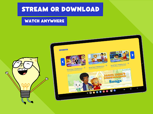Captura de pantalla de PBS KIDS Video