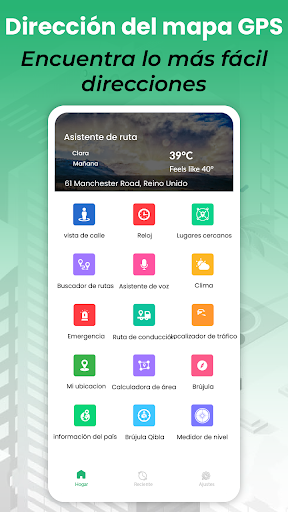 Captura de pantalla de Ruta Mapa Navegación sendero
