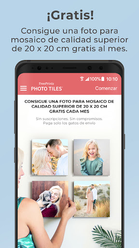 Captura de pantalla de FreePrints Photo Tiles