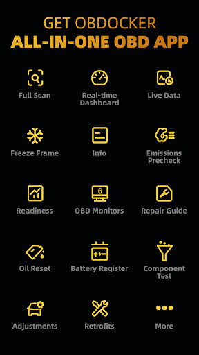 OBDocker - OBD2 Car Scanner screenshot