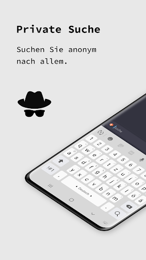 Privater Browser Inkognito App Screenshot