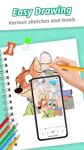 Draw Cartoon - AR Sketch App screenshot