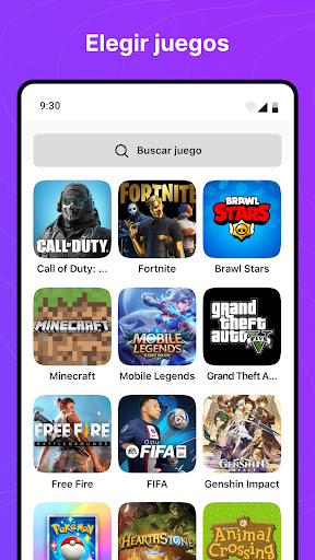 Captura de pantalla de Gameram – Red para jugadores