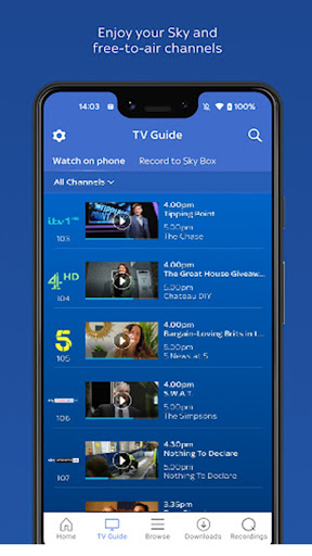 Sky Go screenshot