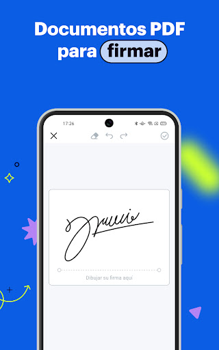 Captura de pantalla de SignNow: firmar documentos PDF