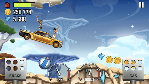 Captura de pantalla de Hill Climb Racing