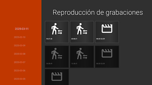 Captura de pantalla de Visor de cámara IP WiFi