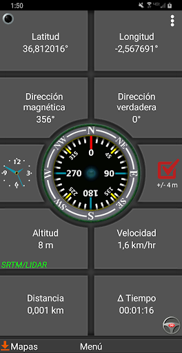Captura de pantalla de GPS Waypoints Navigator