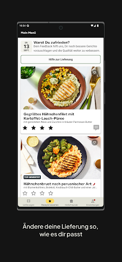 Factor: Frische Fertiggerichte Screenshot