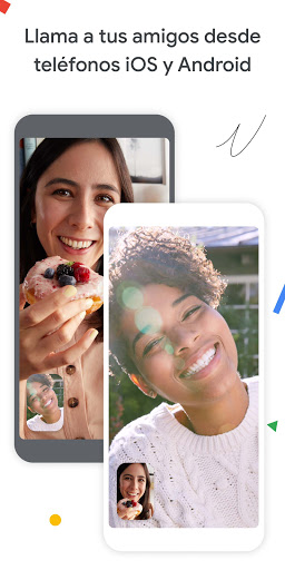 Captura de pantalla de Google Meet
