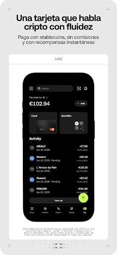 Captura de pantalla de OKX: Compra Bitcoin & cripto